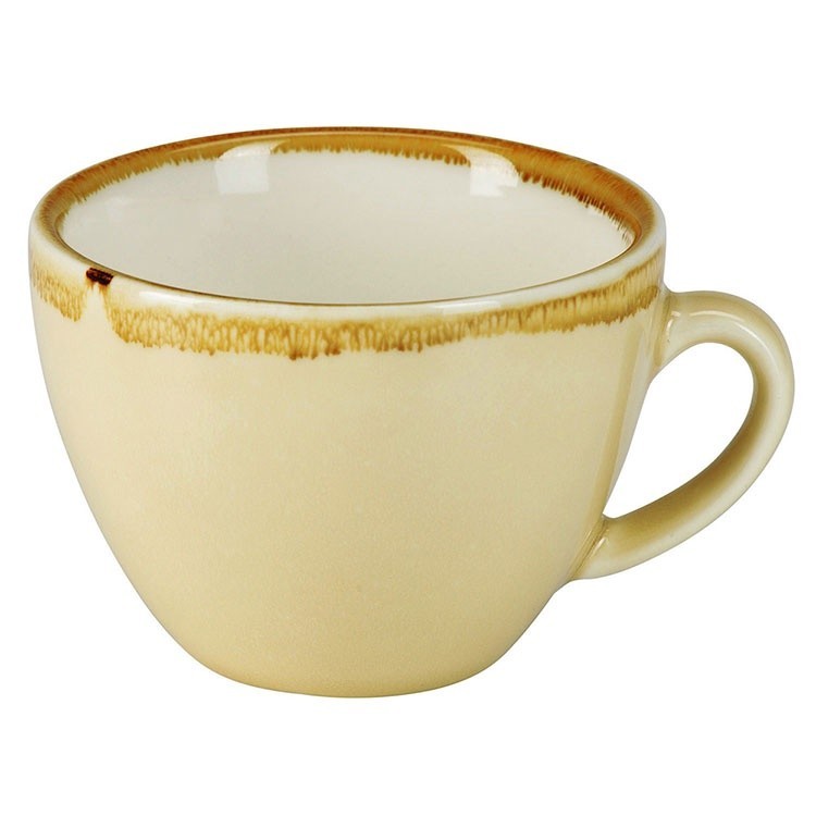 台灣現貨 德國《Pulsiva》Glaze瓷製咖啡杯(淡米200ml) | 水杯 茶杯 咖啡杯