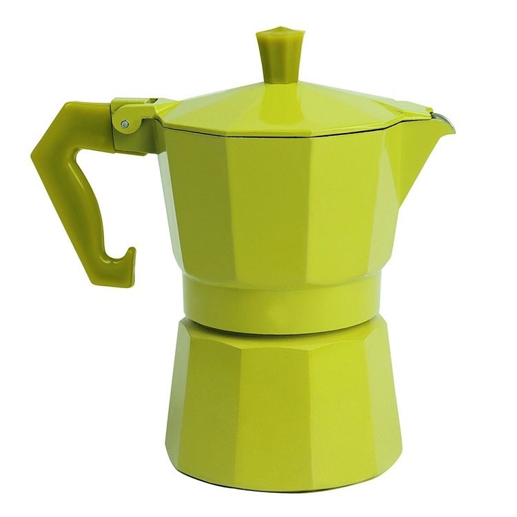 台灣現貨 義大利《EXCELSA》Chicco義式摩卡壺(綠1杯) | 濃縮咖啡 摩卡咖啡壺