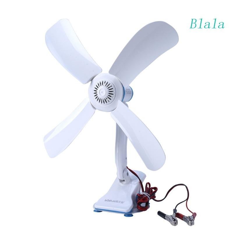 ★Blala 通用 12V 16.5 英寸吊扇一速吊扇露營風扇臺式風扇