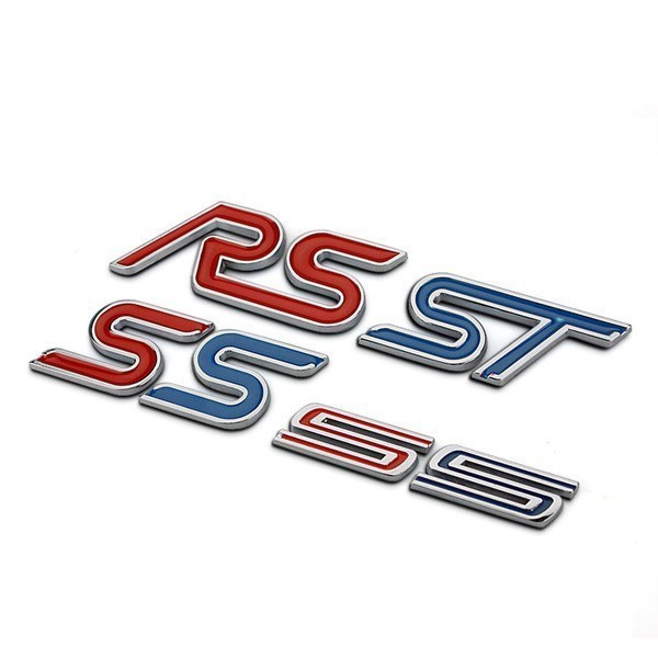 適用於車標誌貼 前車標 Ford 福特 ST RS 運動 改裝 性能 車標 後標 字標 中網標 前標 尾標 側標 Foc