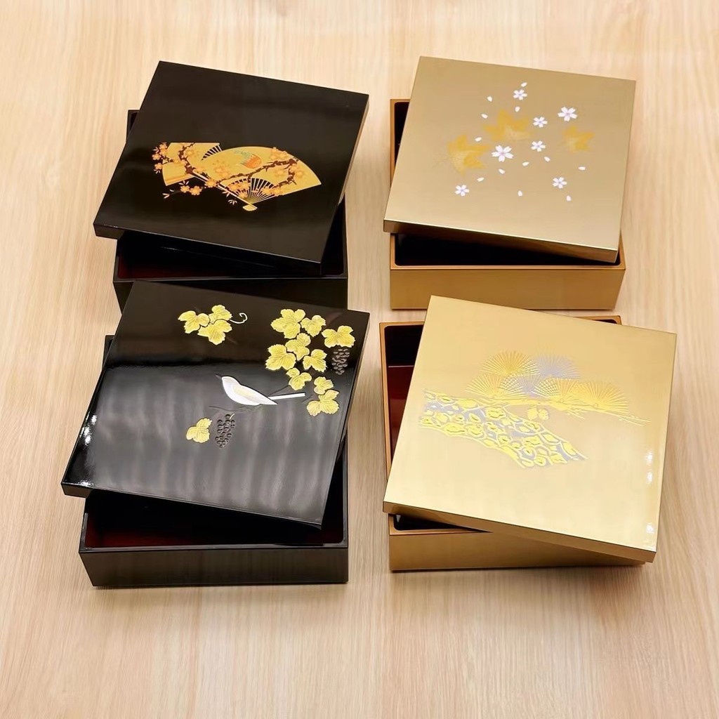 #優惠|熱賣#日式ABS鰻魚飯盒壽司盒方形帶蓋刺身盒餐盒送餐盒點心盒懷石料理