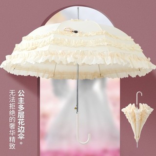 🎀Lolita配飾🎀洛麗塔lolita傘太陽傘荷葉邊婚禮蕾絲大花邊公主洋傘法式復古雨傘配飾 項鏈 手袖 髮飾