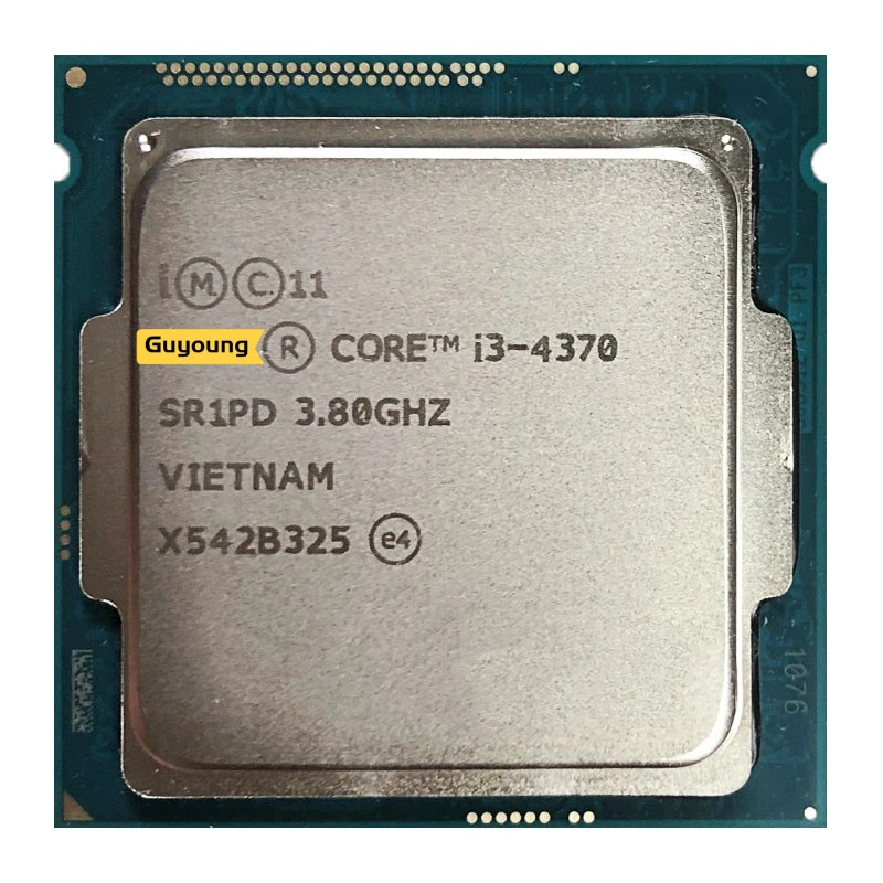 ▼Yzx Core i3 4370 i3-4370 3.3 GHz 二手雙核CPU處理器 4M 54