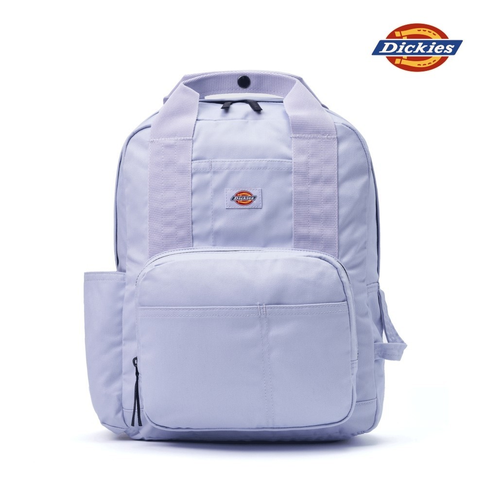 Dickies男女款宇宙藍紫色簡約品牌Logo織標大容量後背包|DK013008H18