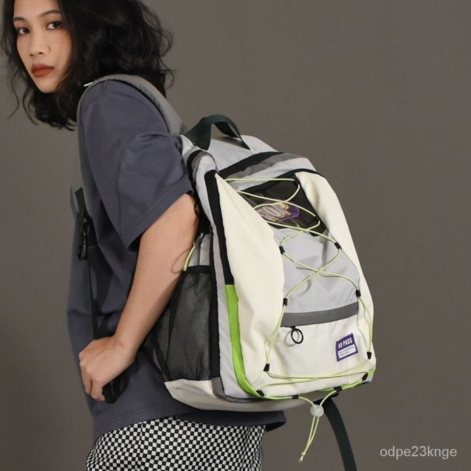 【Shopping】nullbag書包原創小衆設計感雙肩包大容量藝術感高中大學生背包