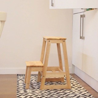 【免運】實木兩用折疊闆小凳子 傢用小階梯凳 陽臺花架 多層簡易木凳折疊椅子