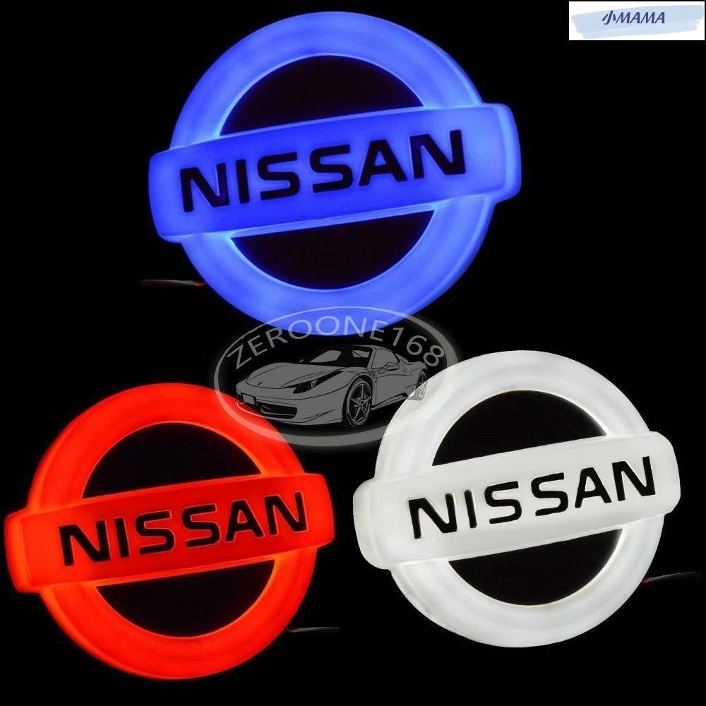 M~A NISSAN 尼桑 汽車標志帶燈 Led 發光 車標 後尾車標燈 尾標 TIIDA X-TRAIL LIVINA