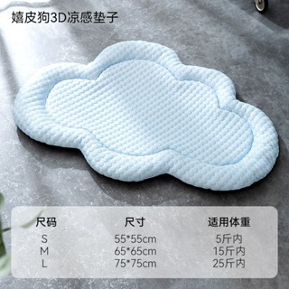 🔥熱賣/可開發票/免運🔥 藍色雲朵清新3D涼感墊子夏季避暑散熱透氣居傢窩墊子 IYXN