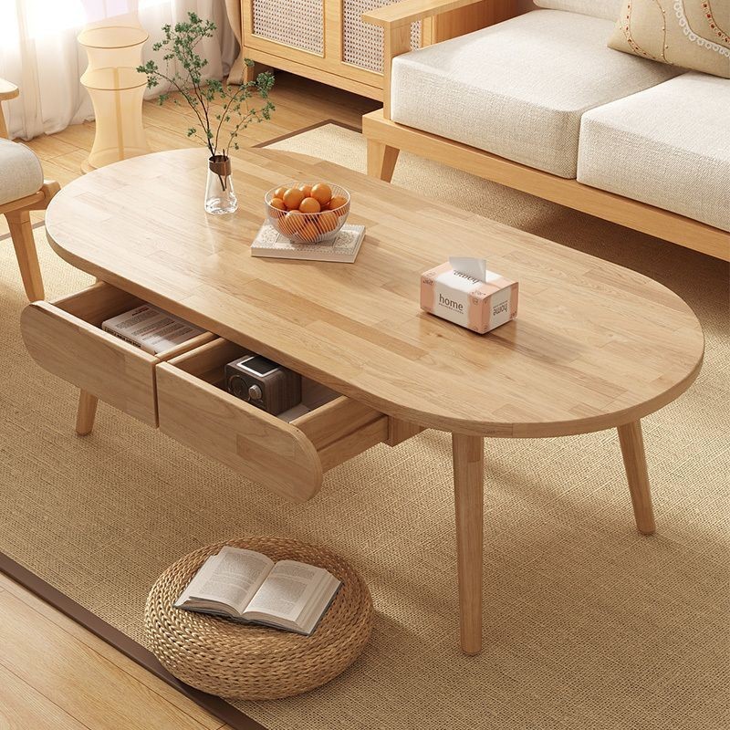 實木茶幾客廳傢用小戶型茶桌簡約現代日式原木簡易出租房小桌子