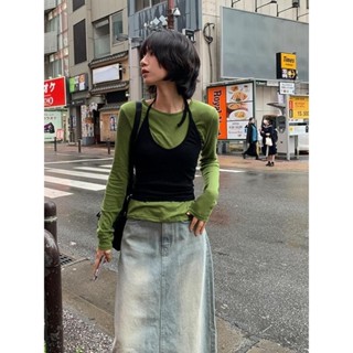 Codibook｜韓國 DAILYJOU 纖細綁帶長版無袖上衣［預購］無袖 針織外套 女裝