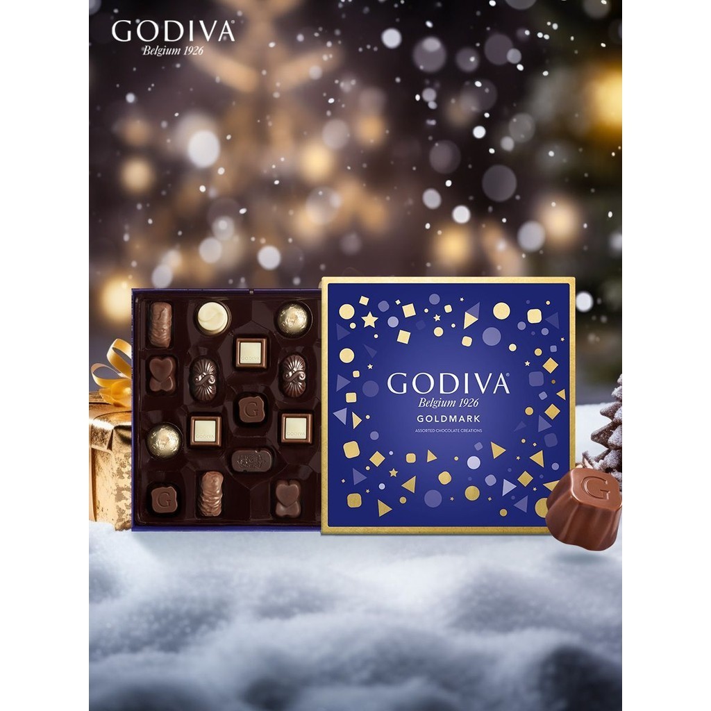 GODIVA歌帝梵 流金系列夾心巧克力禮盒19顆 土耳其進口 生日禮物