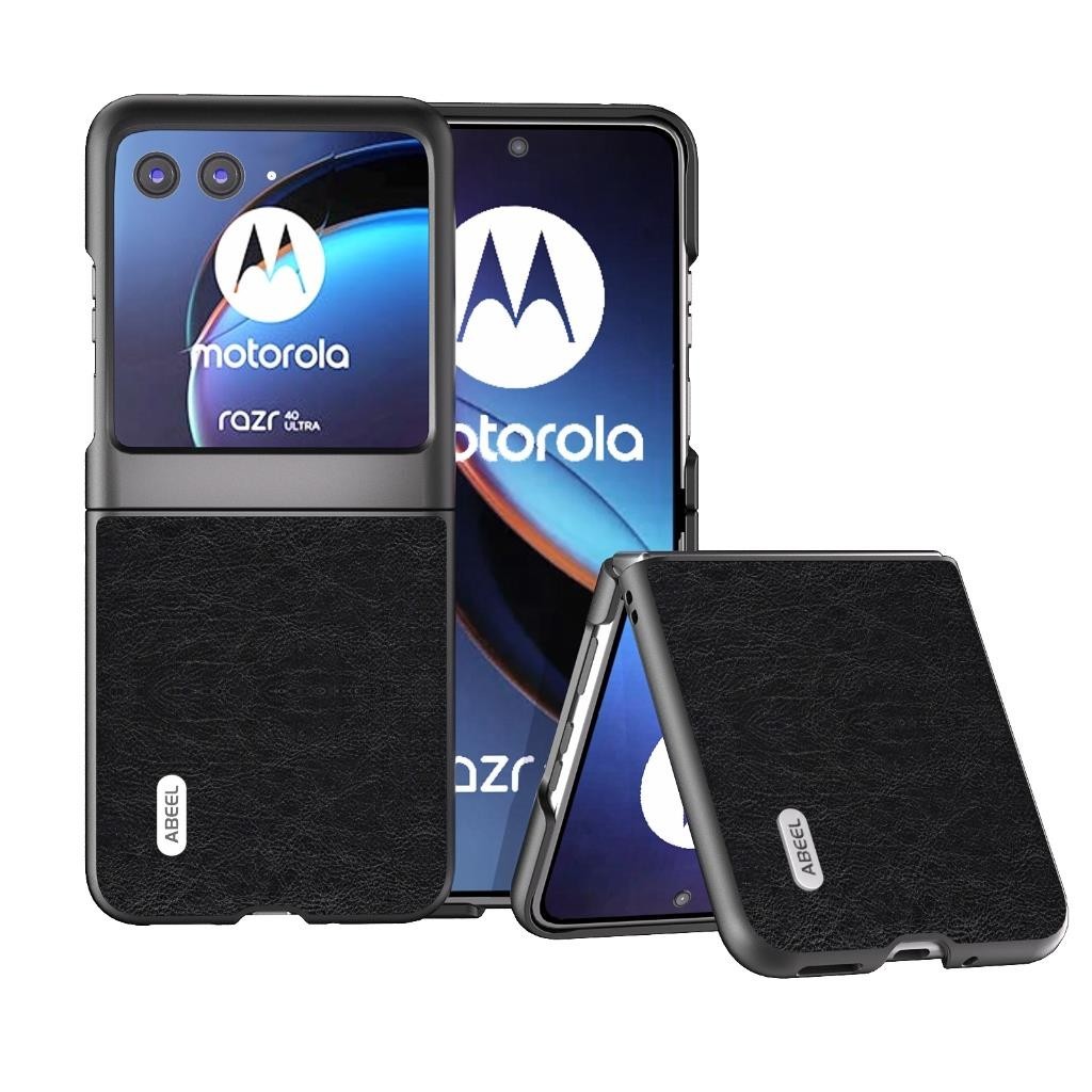 【麥3C】MOTOROLA 摩托羅拉 Moto RAZR 40 Ultra RAZR40 手機殼復古荔枝紋超薄全保護後蓋