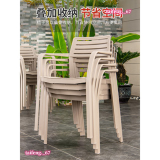 戶外椅子休閑庭院凳鐵ins輕奢☆※藝咖啡奶茶店靠背椅餐飲☆燒烤室外陽臺桌椅