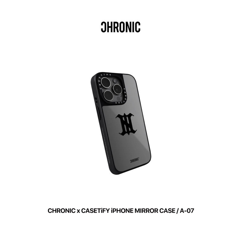 正品（現貨免運）✅【原價代購】CHRONIC x CASETiFY iPHONE MIRROR CASE / A-07