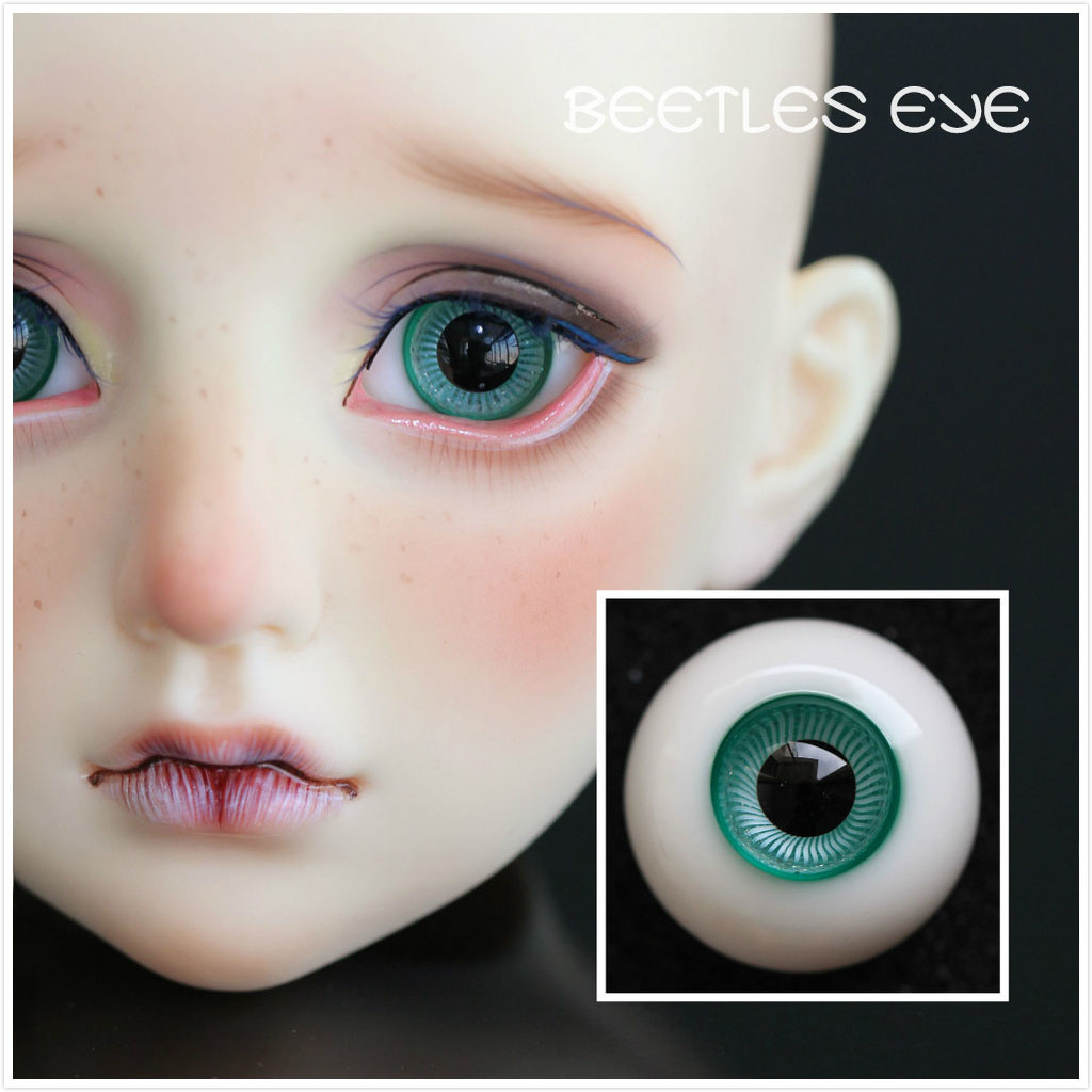 UWVH【Beetles】BJD/SD娃娃 手工玻璃眼珠 綠色A-03