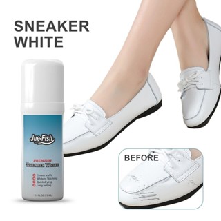 Jue-Fish Shoe Whitening Cleaner White Shoe Cleaner Remove Ye