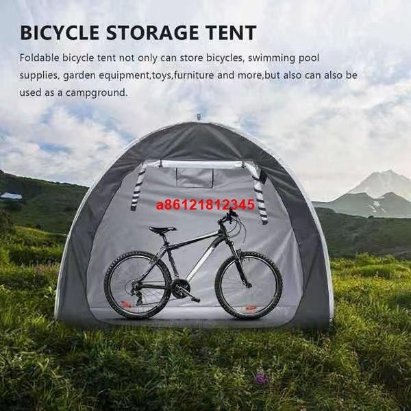 qw*戶外登山野營裝備便攜露營自行車騎行防雨帳篷可攜帶遮陽防塵車棚