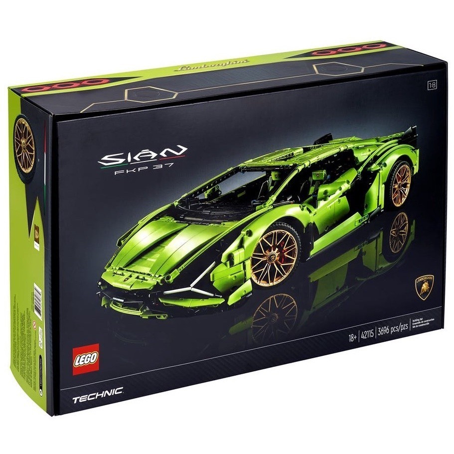 LEGO 42115 藍寶堅尼 Sián FKP 37 動力科技系列【必買站】樂高盒組