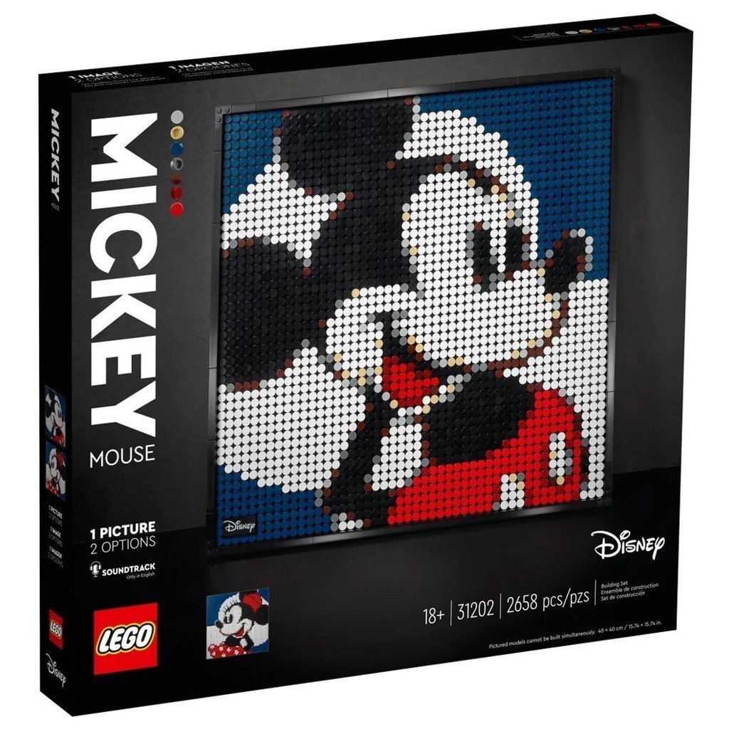 LEGO 31202 藝術系列 Disney's Mickey Mouse【必買站】樂高盒組