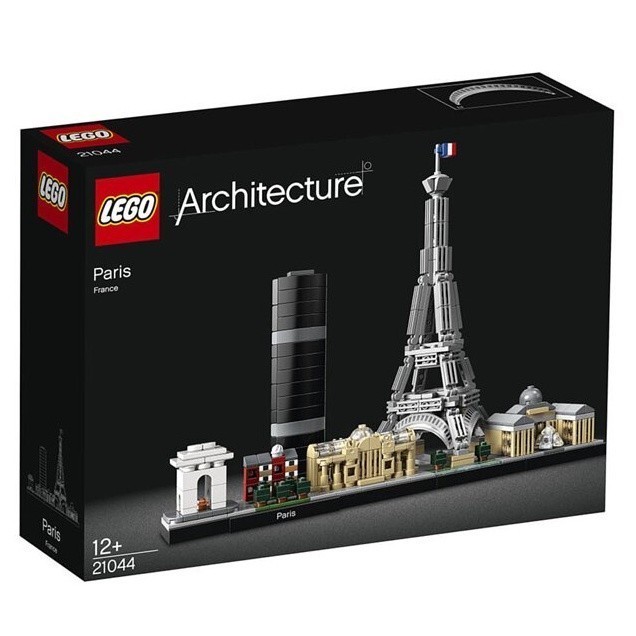 LEGO 21044 巴黎 建築系列【必買站】樂高盒組
