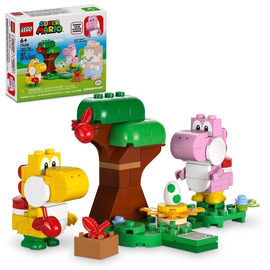 LEGO 71428 森林中的耀西和蛋 樂高® Super Mario系列【必買站】樂高盒組