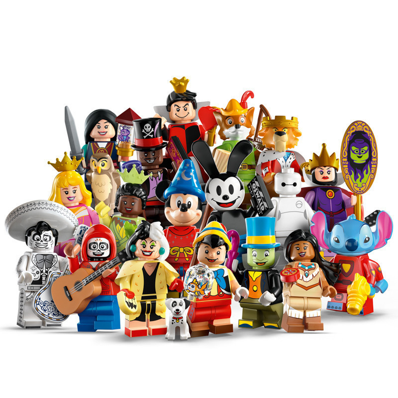 LEGO 71038一套 迪士尼 100 週年紀念 第 3代人偶包 (一套18隻) 人偶抽抽包系列【必買站】樂高人偶