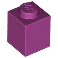 LEGO零件 基本磚 1x1 3005 桃紅色【必買站】樂高零件
