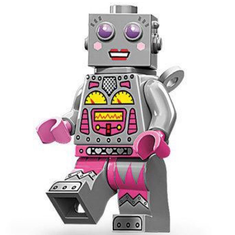 LEGO人偶 女機器人 第11代人偶包 71002-16【必買站】 樂高人偶