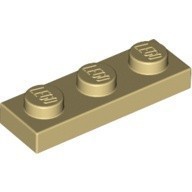 LEGO零件 薄板磚 1x3 3623 沙色 4121921【必買站】樂高零件