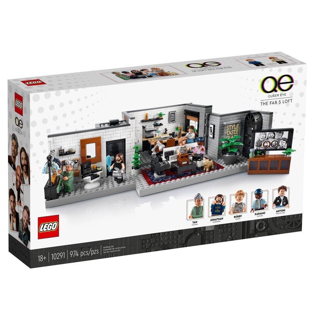 LEGO 10291 創意系列 酷男的異想世界【必買站】 樂高盒組