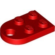 LEGO零件 變形平板磚 3x2 3176 紅色【必買站】樂高零件