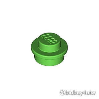 LEGO零件 圓形平板 1x1 4073 亮綠色 6109808【必買站】樂高零件