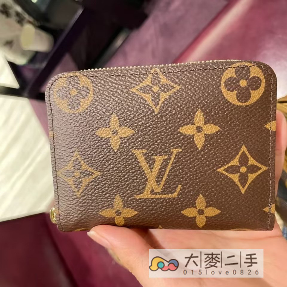 LV 路易威登 ZIPPY 經典老花 皮夾 錢夾 拉鏈零錢包 卡包 卡夾 M60067