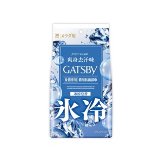 GATSBY 體用抗菌濕巾 冰涼皂香 超值包 30入/包 公司貨 【立赫藥局】