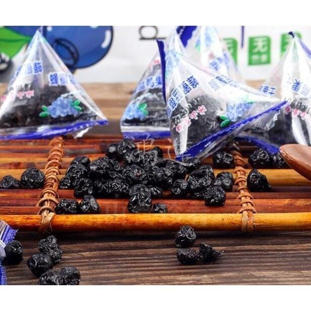 台灣優選 野生藍莓乾 藍莓乾 藍莓果乾 藍莓乾長白山野生藍莓幹三角包裝孕婦工廠批發