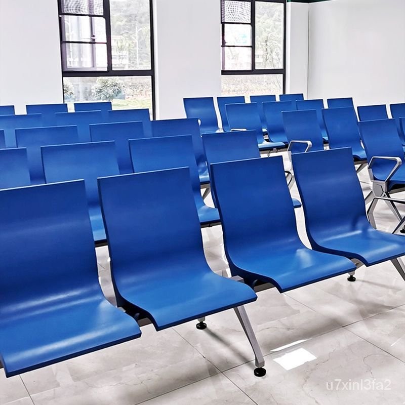 【工廠直銷】PU排椅三人位機場椅聚氨酯公共聯排座椅醫院候診椅休息等候椅長椅