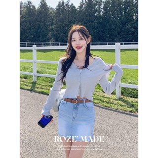 Codibook｜韓國 Dayroze 羅紋V領開襟衫（6色）［預購］針織外套 女裝