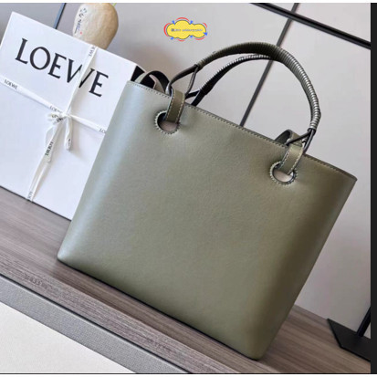 （二手98新）Loewe 羅意威 Anagram Tote 印花 托特包/手提包/肩背包/斜挎包