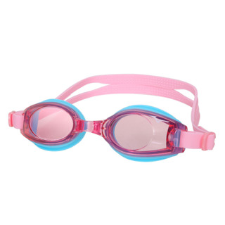 MIZUNO SWIM 兒童泳鏡 (抗UV 防霧 蛙鏡 鏡面 游泳 戲水「N3TFB59500-63」 桃紅水藍
