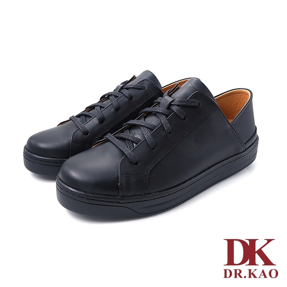 【DK 空氣休閒鞋】日常百搭綁帶空氣男鞋 88-2996-90 黑色