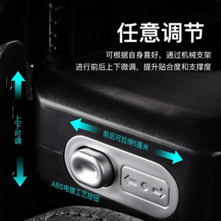 多功能汽車頭枕護頸枕高檔舒適靠枕四向調節記憶頭枕車載可調式