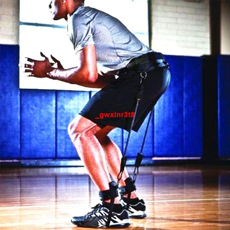 熱賣9籃球訓練器材彈跳訓練器腿部拉力繩彈力繩阻力繩器材男爆發力