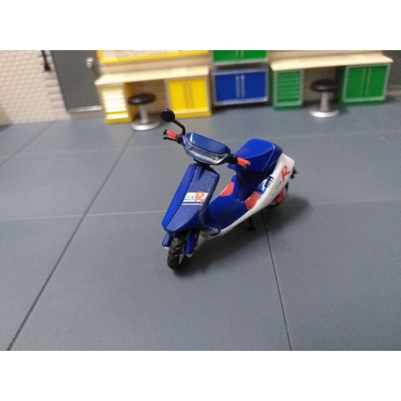 二手 扭蛋 1/32 本田 HONDA DJ1 DJ1RR 藍配白 機車 摩托車 模型車