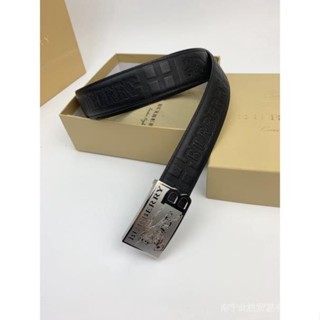 二手/全新 實拍 Burberry 博柏利皮帶 男士腰帶 小牛皮皮帶 Burberry皮帶 博柏利腰帶 經典平滑扣腰