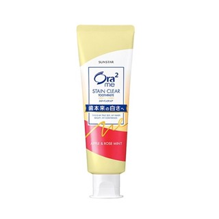 Ora2 me淨白無瑕牙膏-清蘋玫瑰香140g【三友藥妝Tomod's】