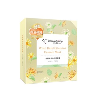 我的美麗日記金縷梅控油花萃面膜(7入)【三友藥妝Tomod's】