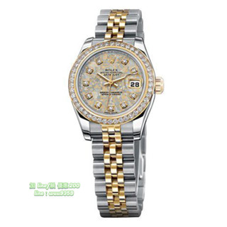 Rolex 勞力士 DATEJUST 179383 鑽框 鑽石時標 半金 26mm 女錶