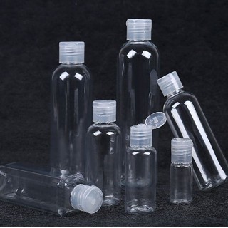 分裝瓶 分裝袋 10個包郵50/100ml毫升瓶透明塑料瓶液體瓶翻蓋瓶蝴蝶蓋分裝瓶