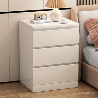 【熱銷收納櫃】床頭櫃簡約現代白色臥室大號儲物收納櫃經濟型簡易床邊櫃置物架 CEX8