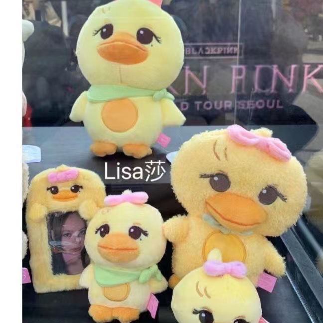海棠優選❀BLACK PINK世界巡回演唱會周邊LISA JENNIE ROSE 同款公仔鑰匙扣